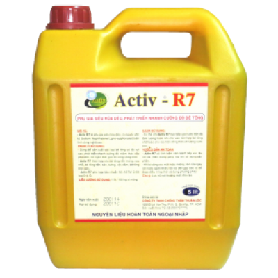 Phụ gia siêu hóa dẻo ACTIV-R7 5L